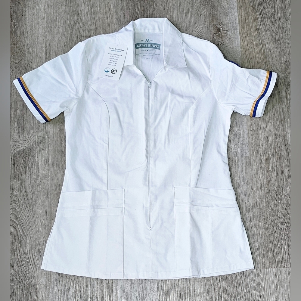 XSmall Atlanta Technical College Associate Degree Nursing Uniform Scrub Top